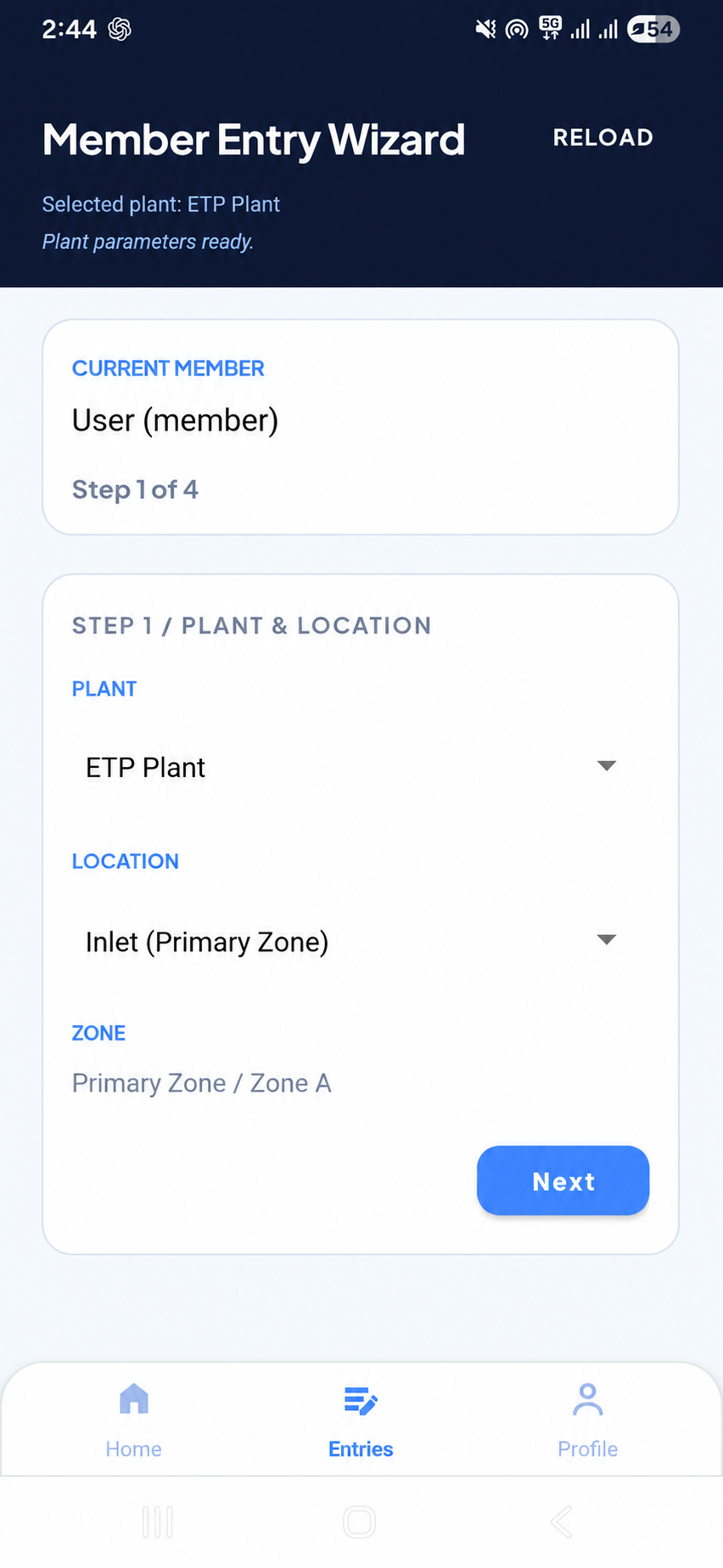 Step 1: Plant and Location