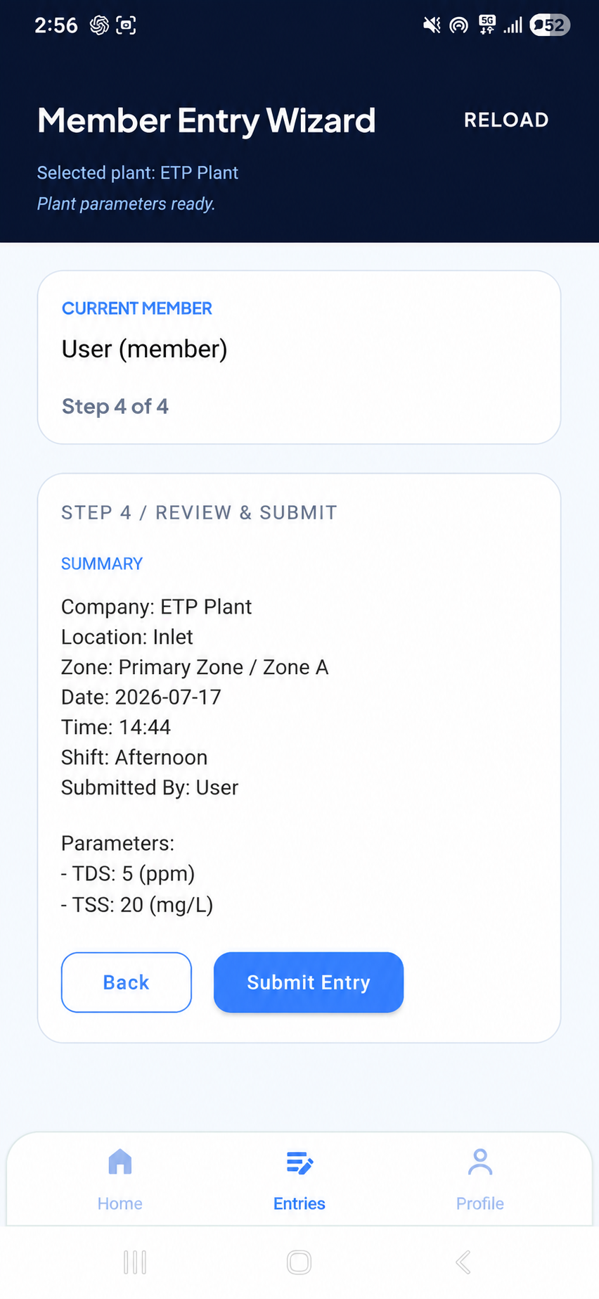 Step 3: Review and Submit